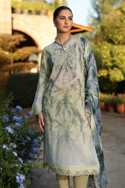 Nureh | Signature Prints 26 | SP-195 - Dress - available at Maria Faisal in UK and USA.