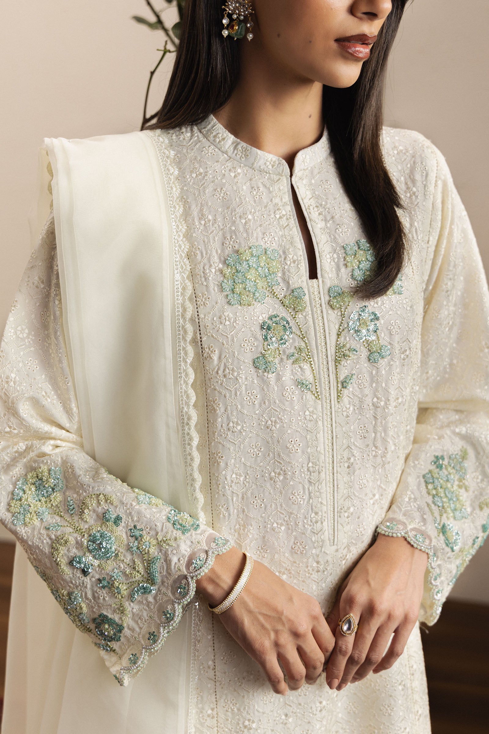 ZaraShahJahan | SS26 | Gulshaam - Festive Dress - available at Maria Faisal in UK and USA