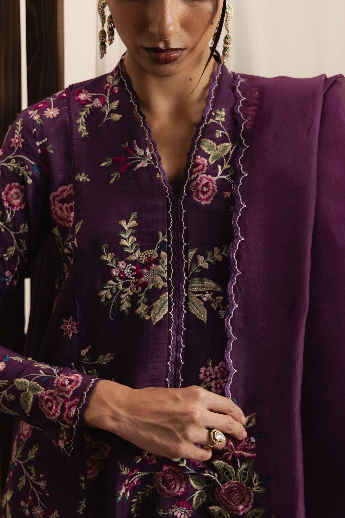 ZaraShahJahan | SS26 | Shabnam - Festive Dress - available at Maria Faisal in UK and USA