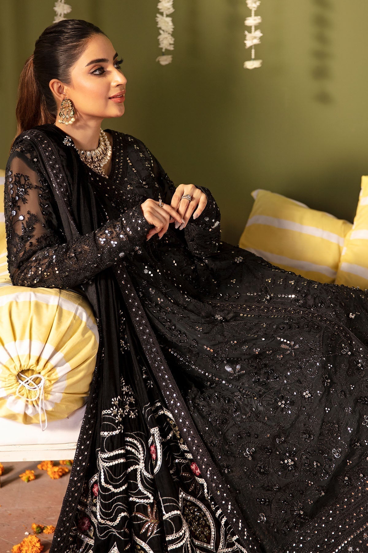 Nureh | Jhoomro Wedding Formals |NL-57 - LIBAS-E-KHAS - Wedding Dress - Maria Faisal