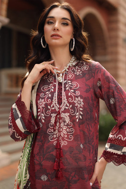 Nureh | Signature Prints 26 | SP-208 - Luxury Dress - available at Maria Faisal in UK and USA.