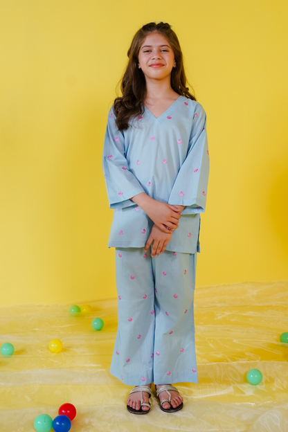 KKG-141 - by Maria Faisal - Registered Vendor of : Kastoor Kids - 100% Original Designer Dress.