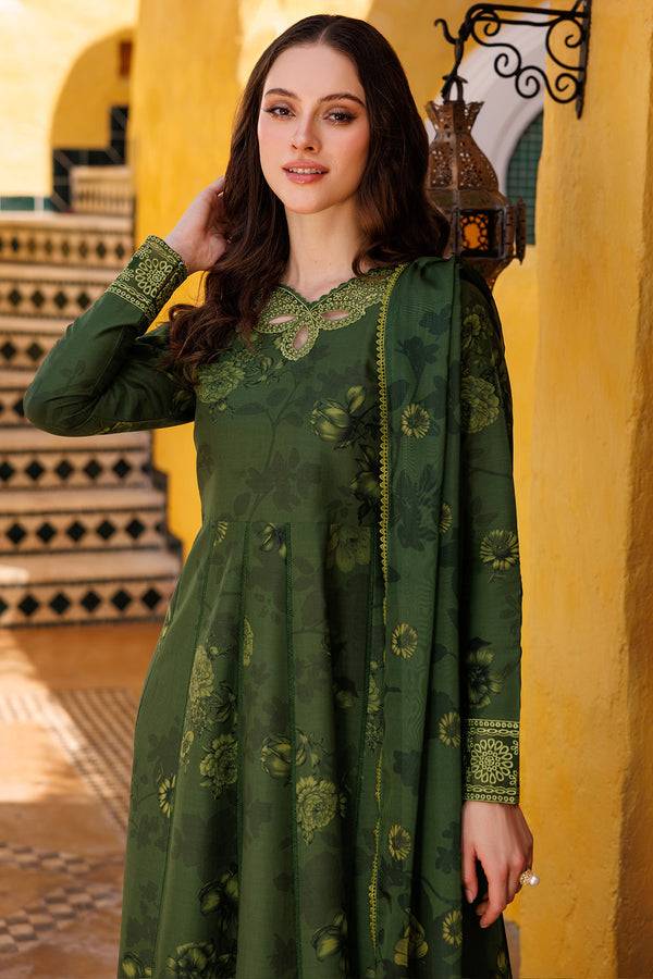 Farasha | Printed Essentials | Sage Charm by Maria Faisal - Registered Vendor of : Farasha - type : Ladies Clothes - 100% original wedding dresses