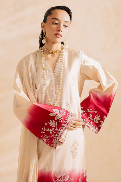 Nureh | Shades of Summer | NP-728 - Luxury Dress - available at Maria Faisal in UK and USA.