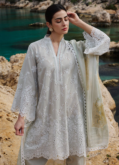 Image | Lawnkari 25 | Melek by Maria Faisal - Registered Vendor of : Image - type : Ladies Clothes - 100% original wedding dresses