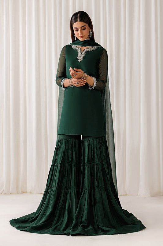 Baroque  | Luxury Pret 26 | EN-1291 - Luxury Dress - available at Maria Faisal in UK and USA.