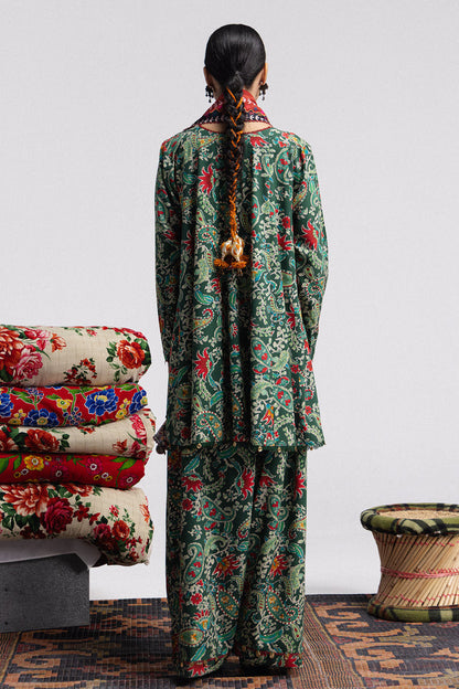 Zara ShahJahan | Coco Prints Winter 26 | Sofia-6B - Luxury Dress - available at Maria Faisal in UK and USA.