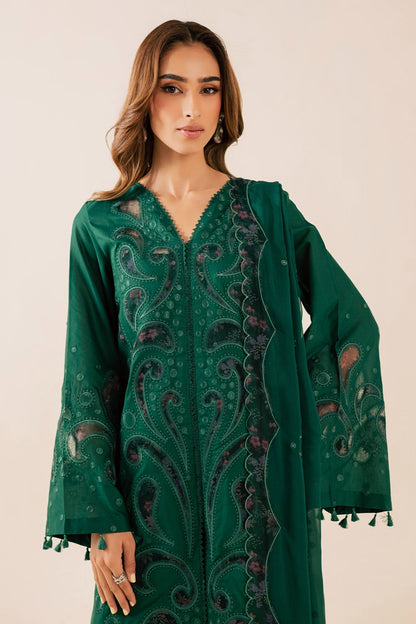 Nureh | Shades of Summer | NP-757 - Luxury Dress - available at Maria Faisal in UK and USA.