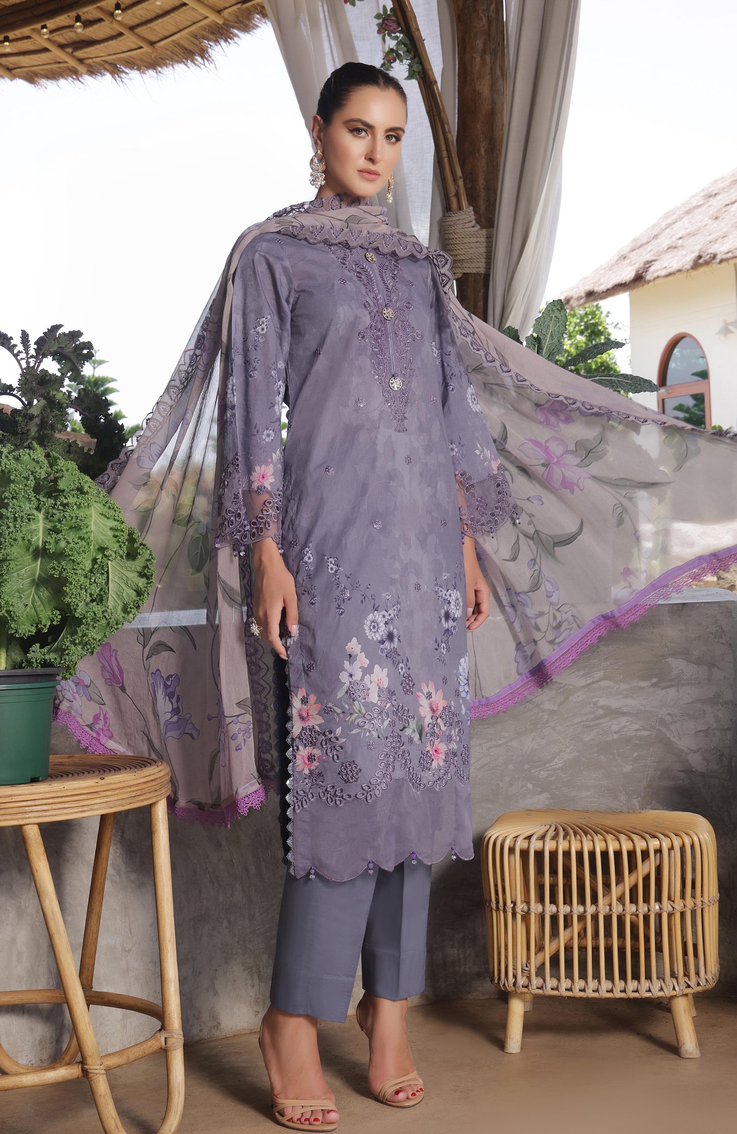 Al Zohaib | Sunshine Premium Edition 25 | SBE-25-03 G - Ladies Clothes - Maria Faisal