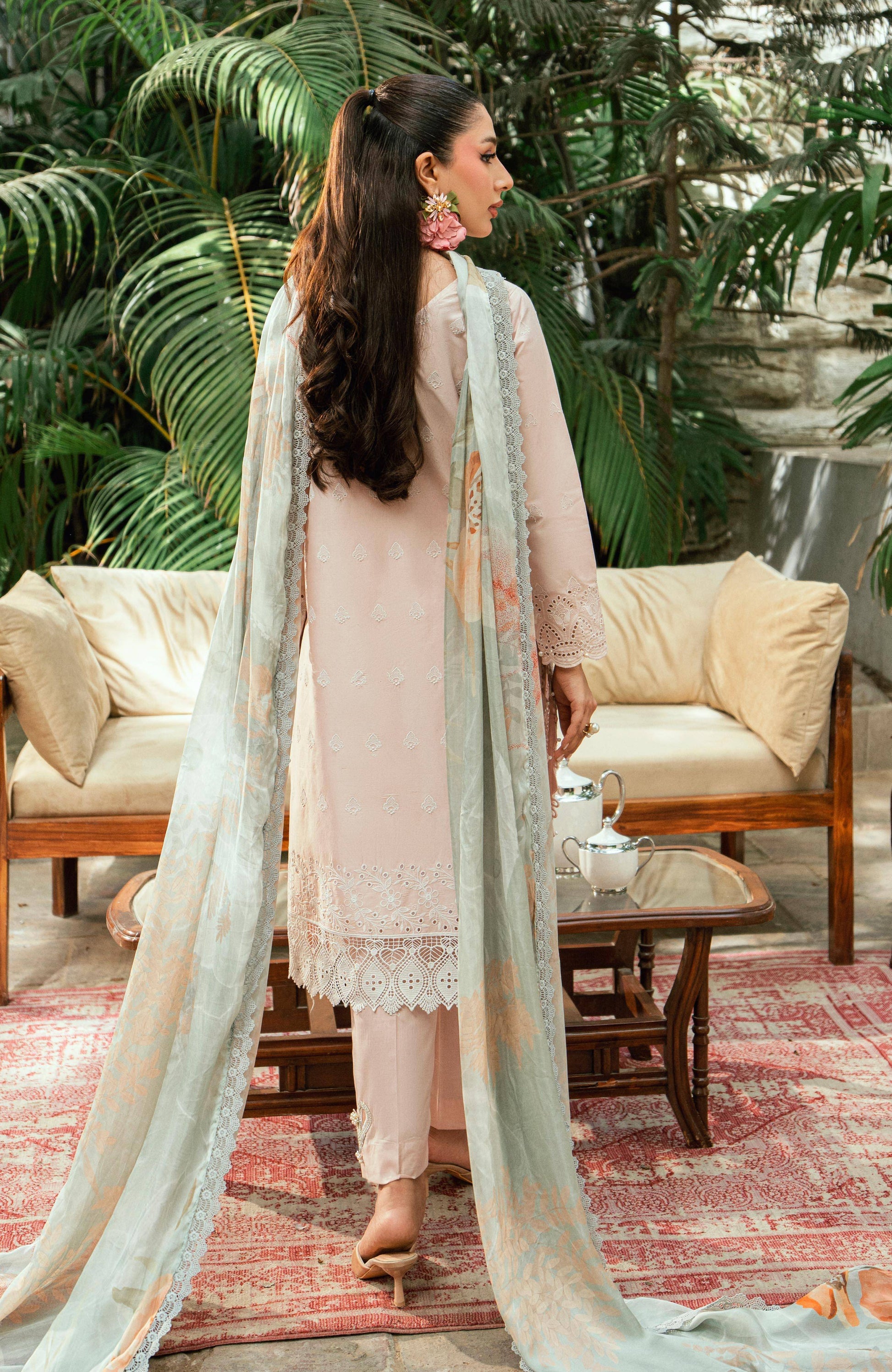 Al Zohaib | Laserkari Premium Edition 25 | LKP-25-03 by Maria Faisal - Registered Vendor of : Al Zohaib - type : Ladies Clothes - 100% original wedding dresses