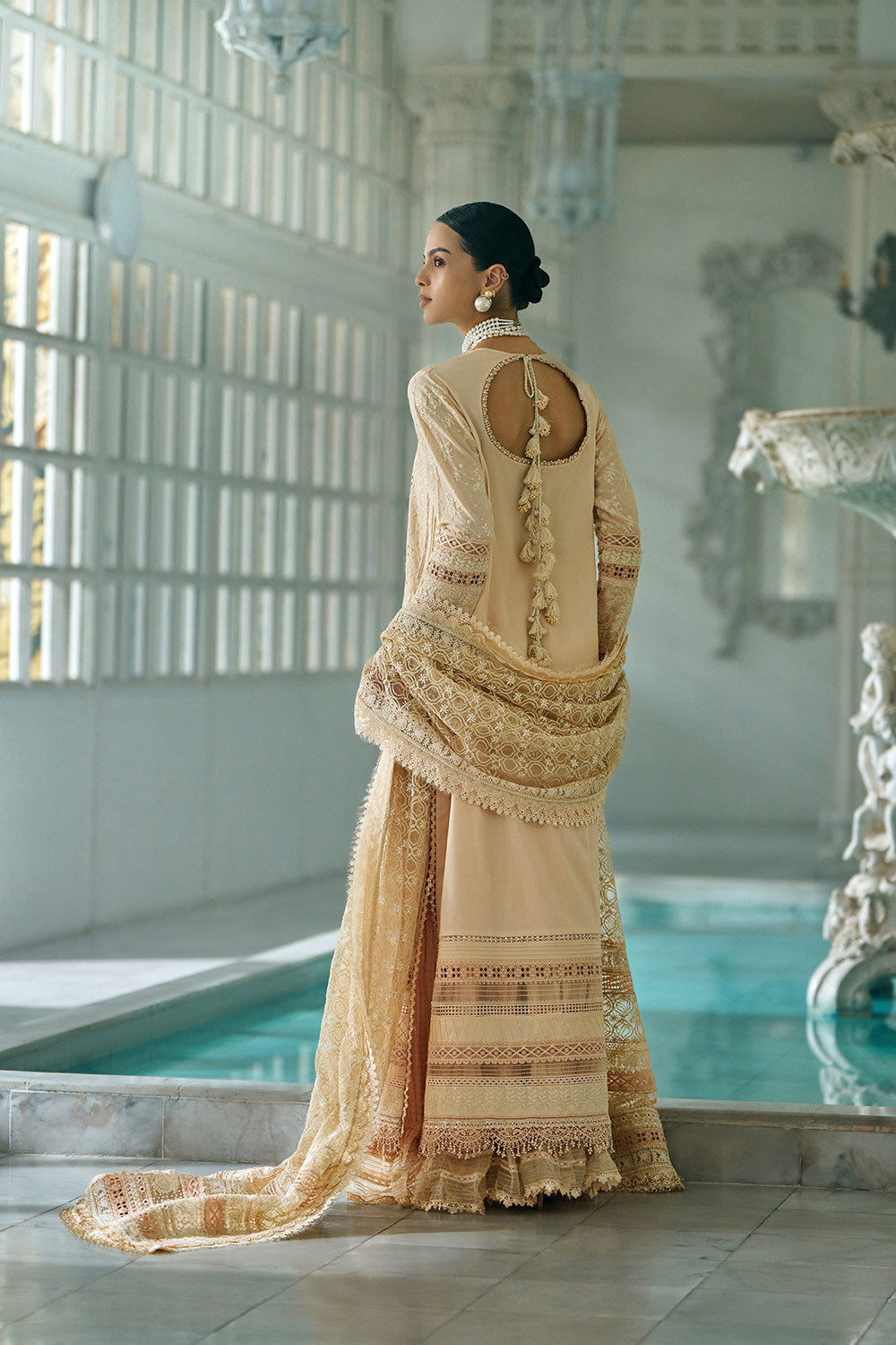 Sobia Nazir | Luxury Lawn Eid 26 | 3A - Luxury Dress - available at Maria Faisal in UK and USA.