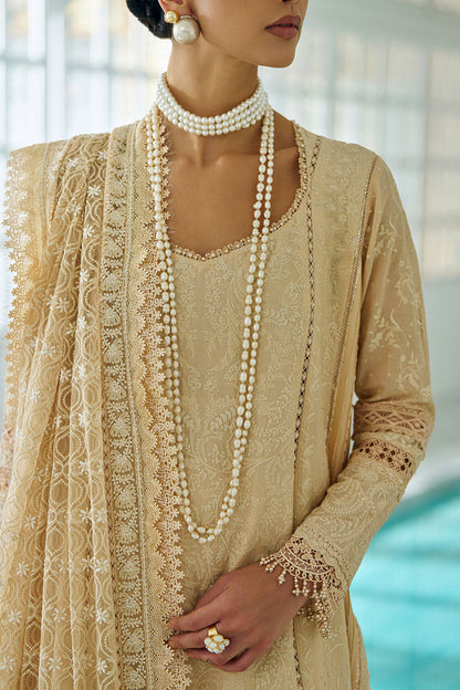 Sobia Nazir | Luxury Lawn Eid 26 | 3A - Luxury Dress - available at Maria Faisal in UK and USA.