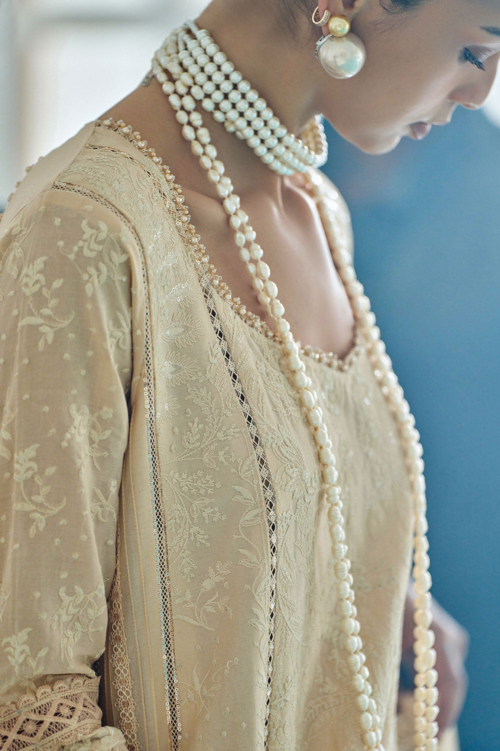 Sobia Nazir | Luxury Lawn Eid 26 | 3A - Luxury Dress - available at Maria Faisal in UK and USA.