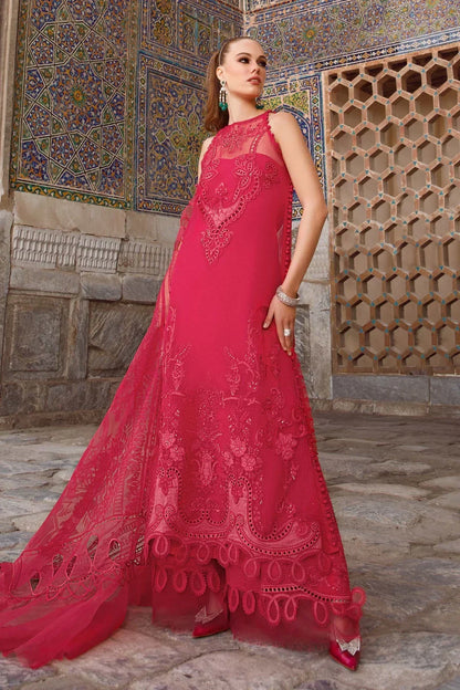 Maria B | Luxury Lawn | D-2303-A - Ladies Clothes - Maria Faisal