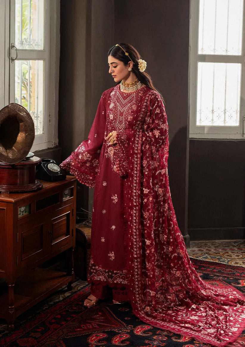 Kahf Premium | Kahf Karandi 25 | KKH-03 ROSELITH - Ladies Clothes - Maria Faisal