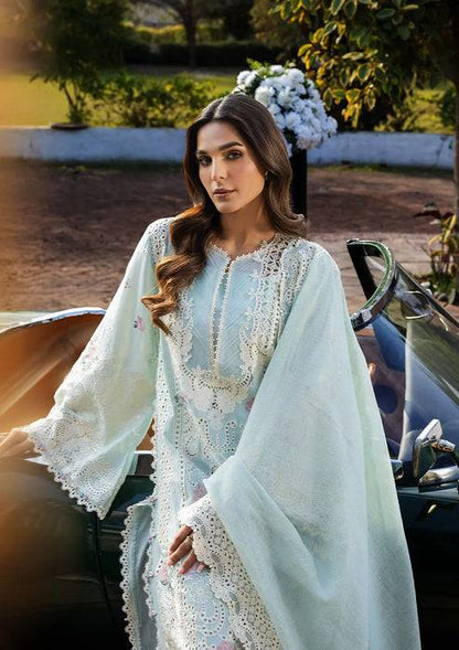 Kahf Premium | Luxury Lawn 25 | KLR-2B Garnet by Maria Faisal - Registered Vendor of : Kahf Premium - type : Ladies Clothes - 100% original wedding dresses