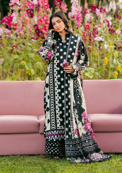 Elaf Premium | Prints 25 | EPS-2B MYSTIC NOIR by Maria Faisal - Registered Vendor of : Elaf Premium - type : Ladies Clothes - 100% original wedding dresses