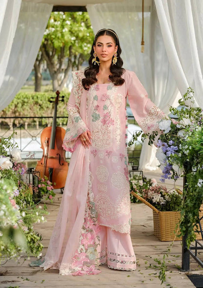 Elaf Premium | Luxury Lawn 25 | ELH-1B SOPHIA by Maria Faisal - Registered Vendor of : Elaf Premium - type : Ladies Clothes - 100% original wedding dresses