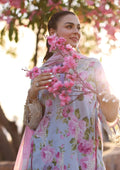 Elaf Premium | Prints Chikankari 24 | 04A OCEAN BLOSSOMS - Waniyas