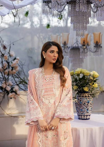 Kahf Premium | Luxury Lawn 25 | KLR-2A Olivia by Maria Faisal - Registered Vendor of : Kahf Premium - type : Ladies Clothes - 100% original wedding dresses