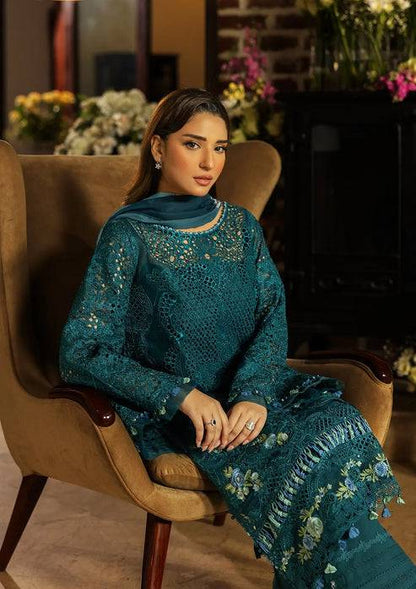 Kahf Premium | Luxury Lawn 25 | KLR-06 Whimsy by Maria Faisal - Registered Vendor of : Kahf Premium - type : Ladies Clothes - 100% original wedding dresses