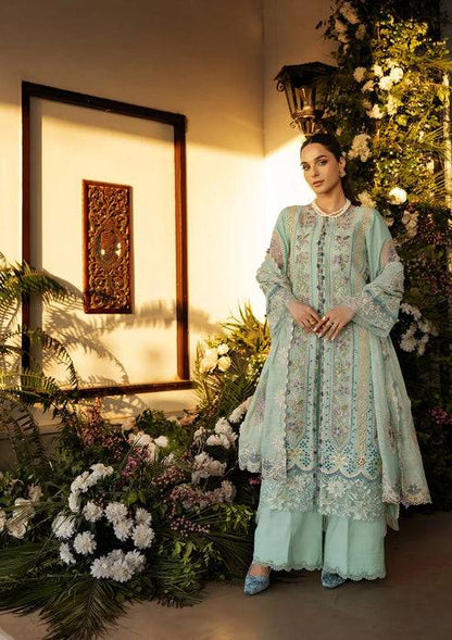 Kahf Premium | Luxury Lawn 25 | KLR-10 Elva by Maria Faisal - Registered Vendor of : Kahf Premium - type : Ladies Clothes - 100% original wedding dresses
