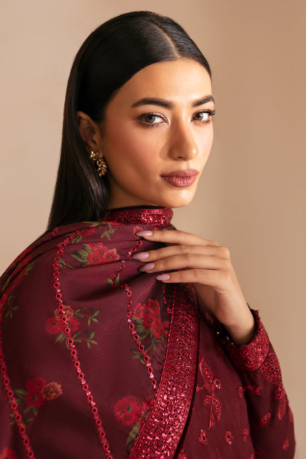 Jazmin | Formals Collection | Raw Silk UR-7031 - Ladies Clothes - Maria Faisal