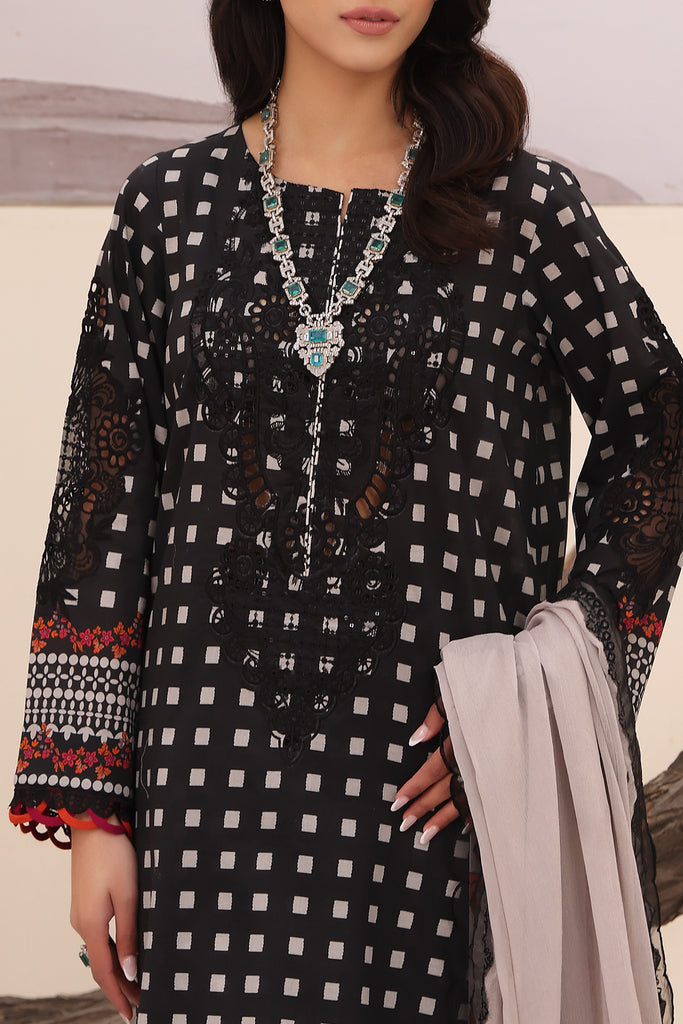 Charizma | Naranji Embroidered Lawn 24 | CN4-009 - Maria Faisal