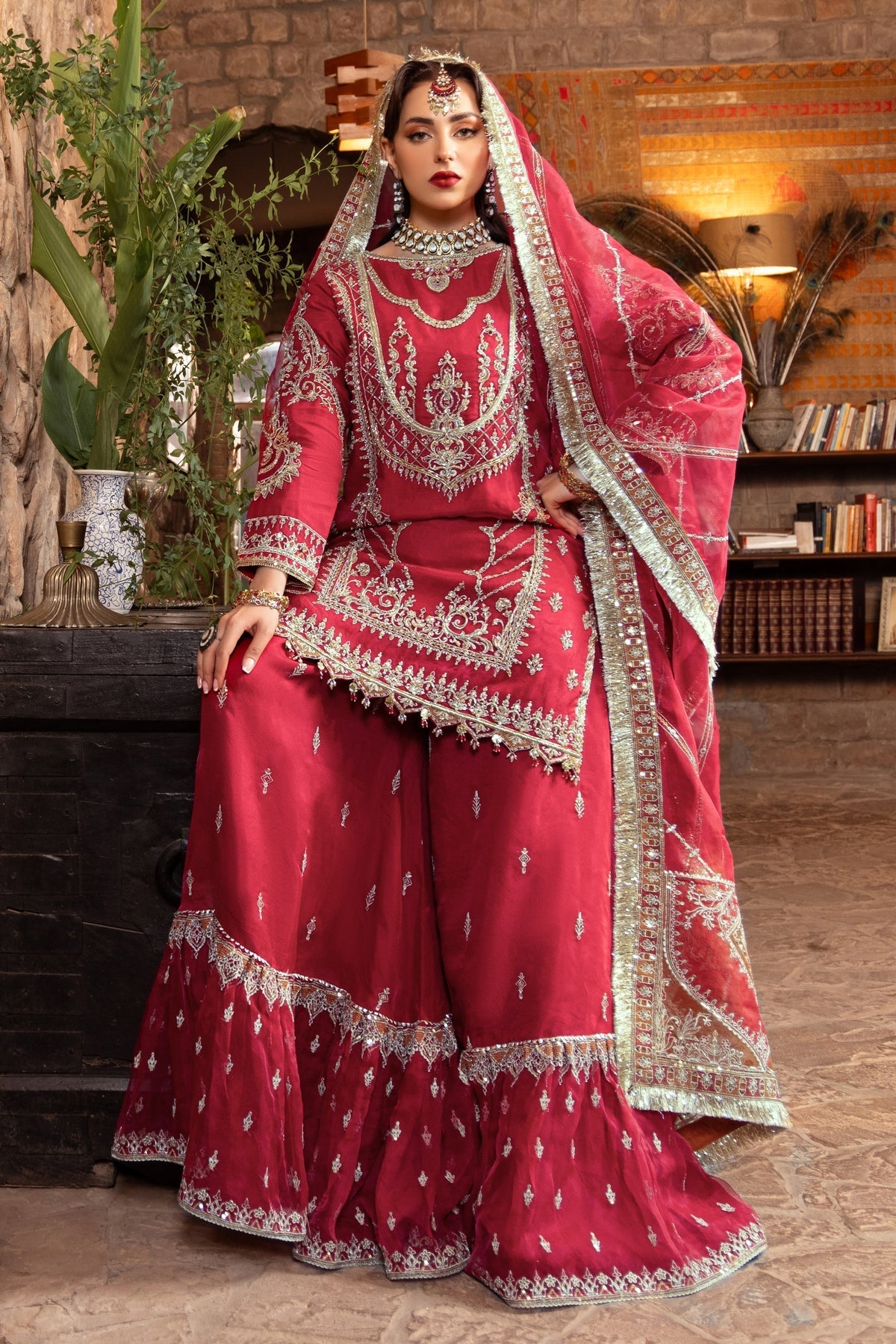 Naqshi | Samarkand Wedding Formals | Nehal - Wedding Dress - Maria Faisal