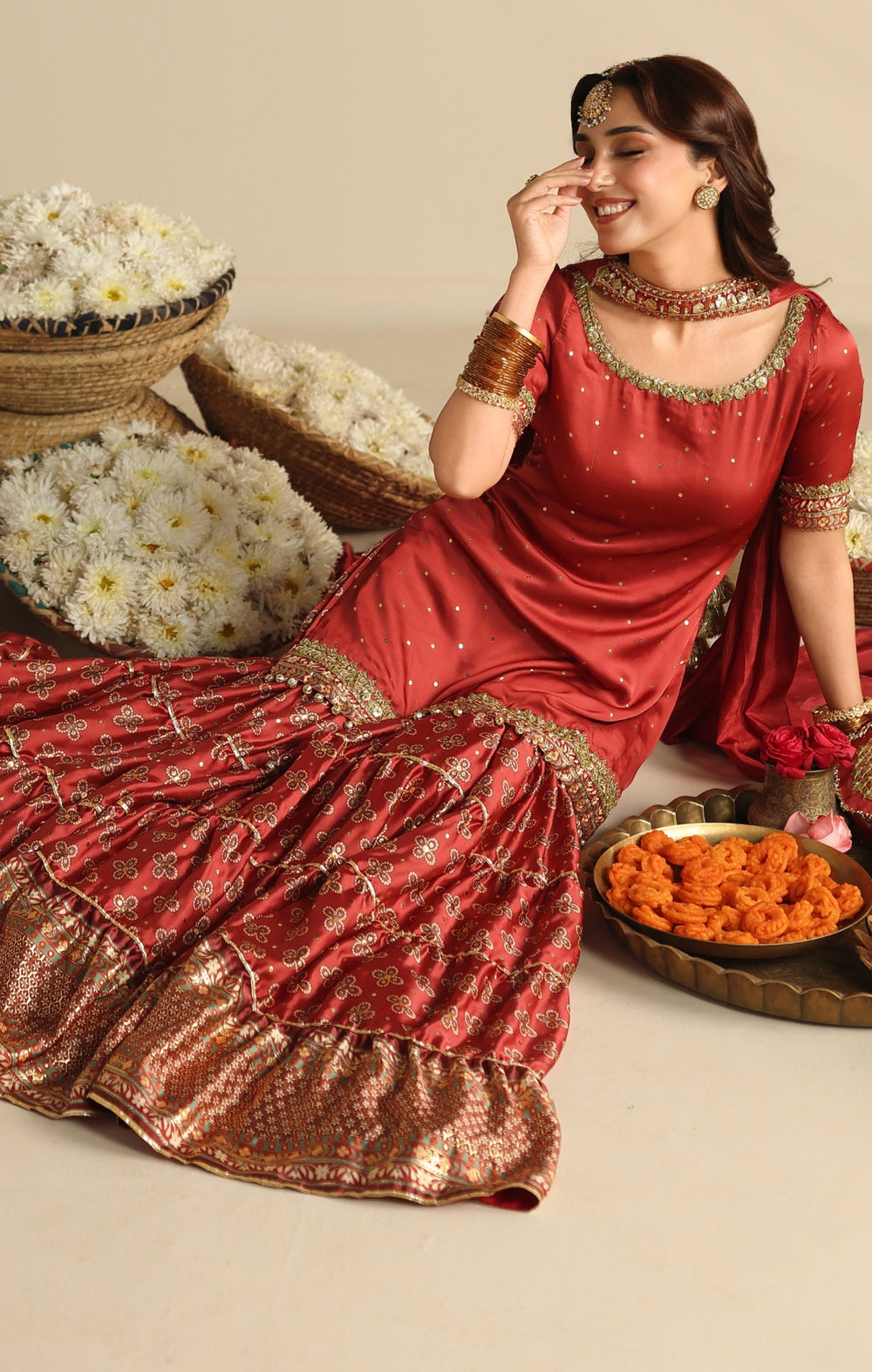 Maya | Jahanara Festive Edit 26 | AMARIYA - Formal Dress - available at Maria Faisal in UK and USA.