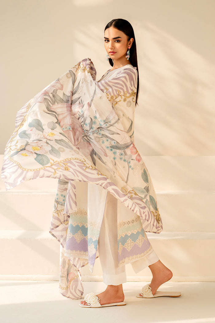 Baroque  | Luxury Pret 26 | PR-1178 - Luxury Dress - available at Maria Faisal in UK and USA.