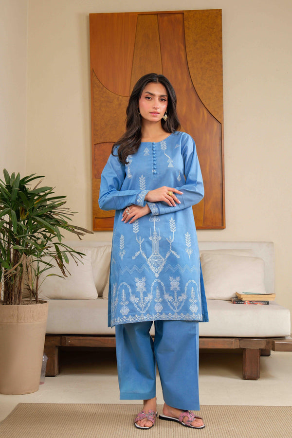 Noor by Saadia Asad | Noor Pret 25 | D5 - Blue Miraj - Ladies Clothes - Maria Faisal