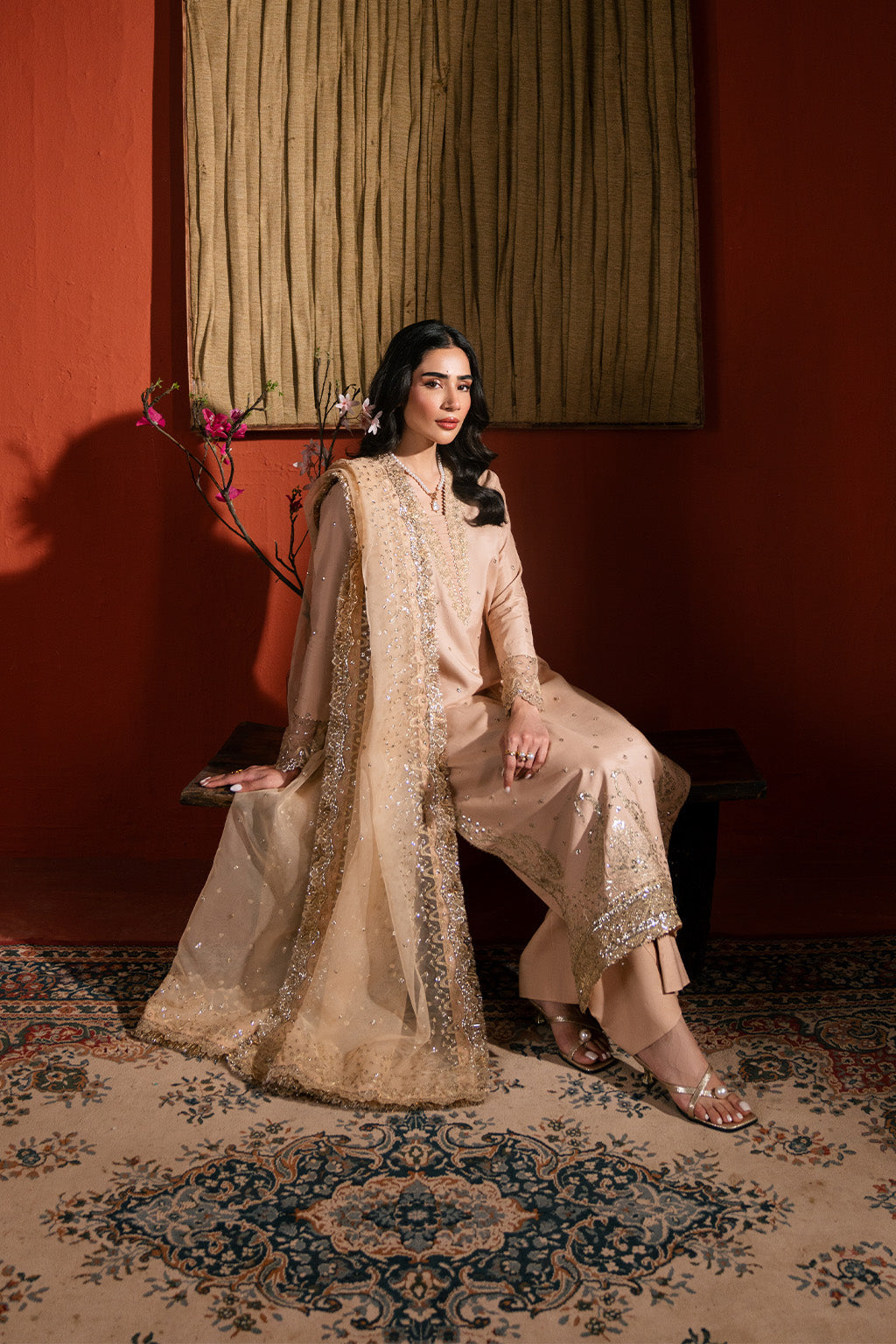 Neeshay | Raw Silk | RTW-RS-06 - Ladies Clothes - Maria Faisal