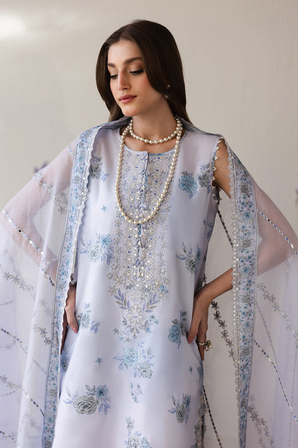 Baroque | Luxury Summer Pret | UF-4424 - Luxury Dress - available at Maria Faisal in UK and USA.
