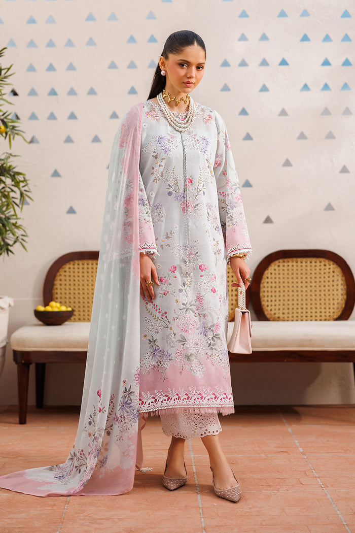 Baroque | Luxury Pret Summer | UF-4394 - Luxury Dress - available at Maria Faisal in UK and USA.