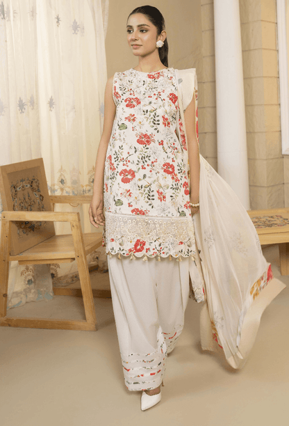 Humdum | Senora Lawn 25 | Senora - D05 by Maria Faisal - Registered Vendor of : Humdum - type : Ladies Clothes - 100% original wedding dresses