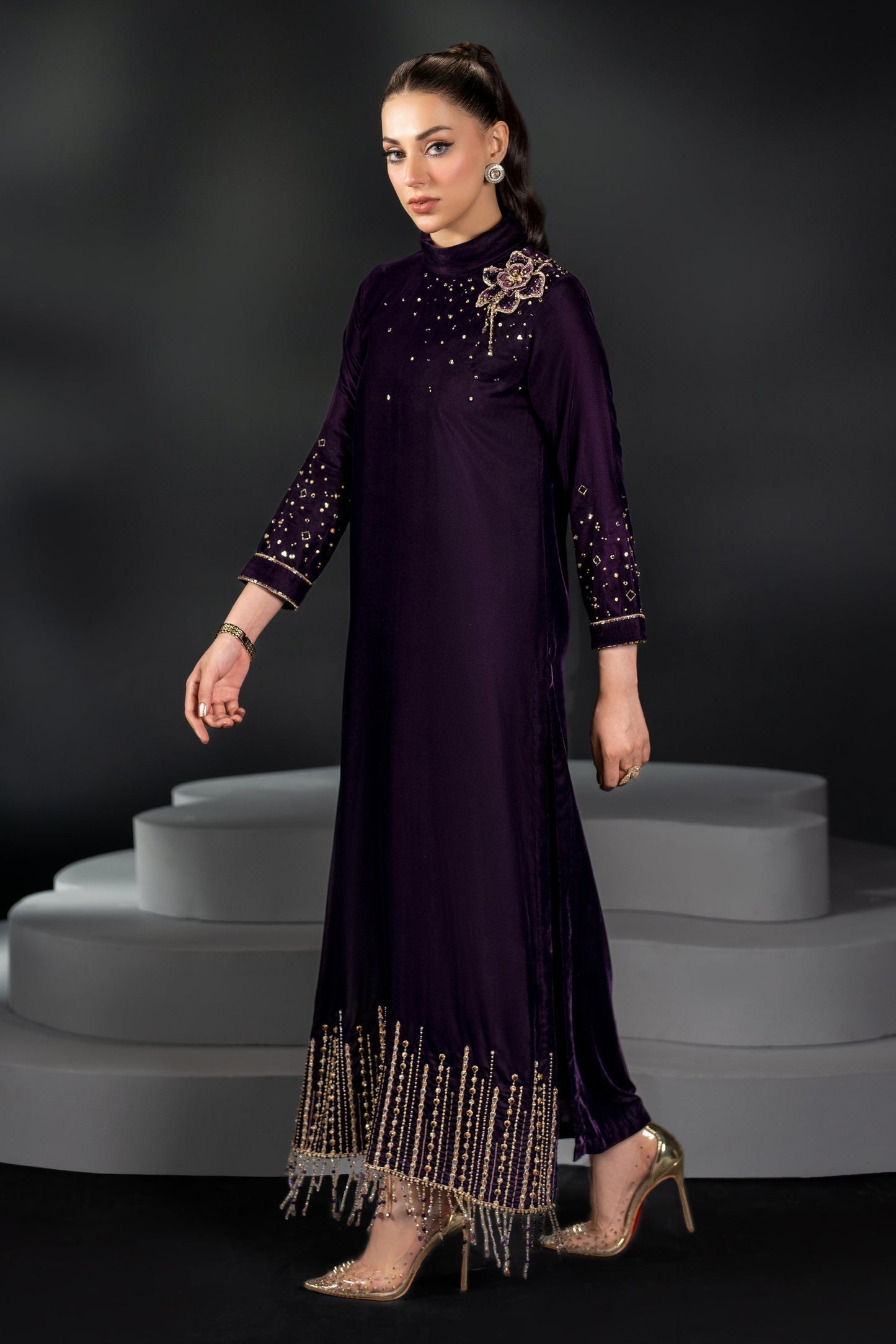 Naqshi | Makhmal 24 | BLAZE - Ladies Clothes - Maria Faisal