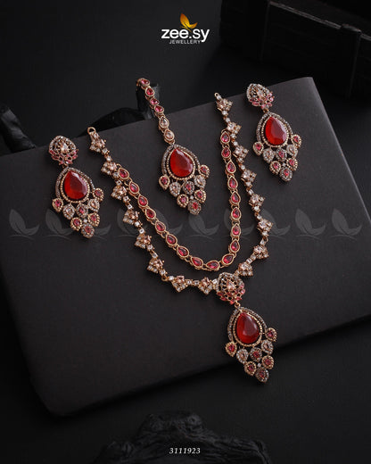Sushmita Necklace Set - Necklace Sets 