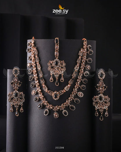 Zarqa Necklace - Necklace Sets 