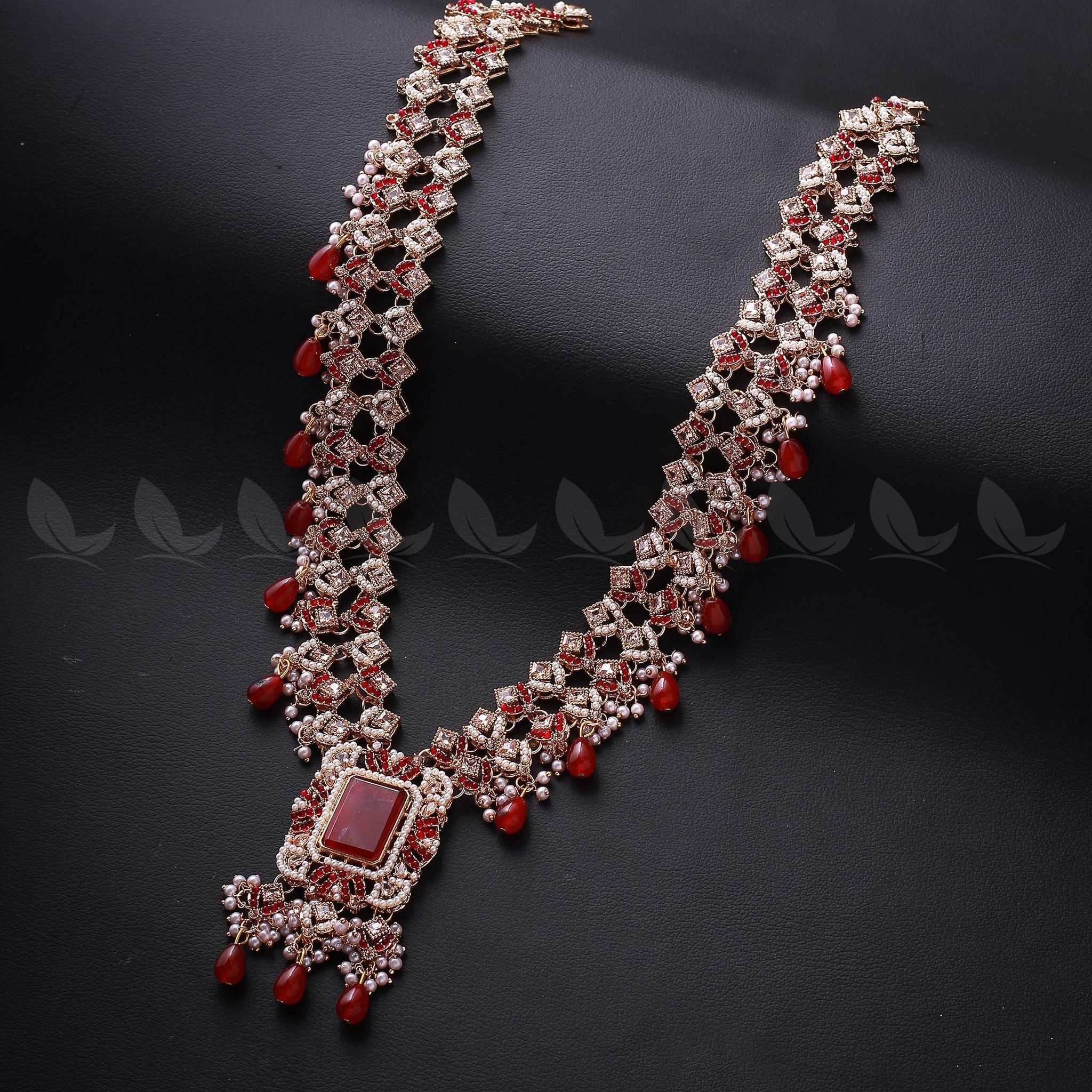 Burro's-Tail Long Malla Necklace