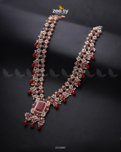 Burro's-Tail Long Malla Necklace - Mala Necklace 