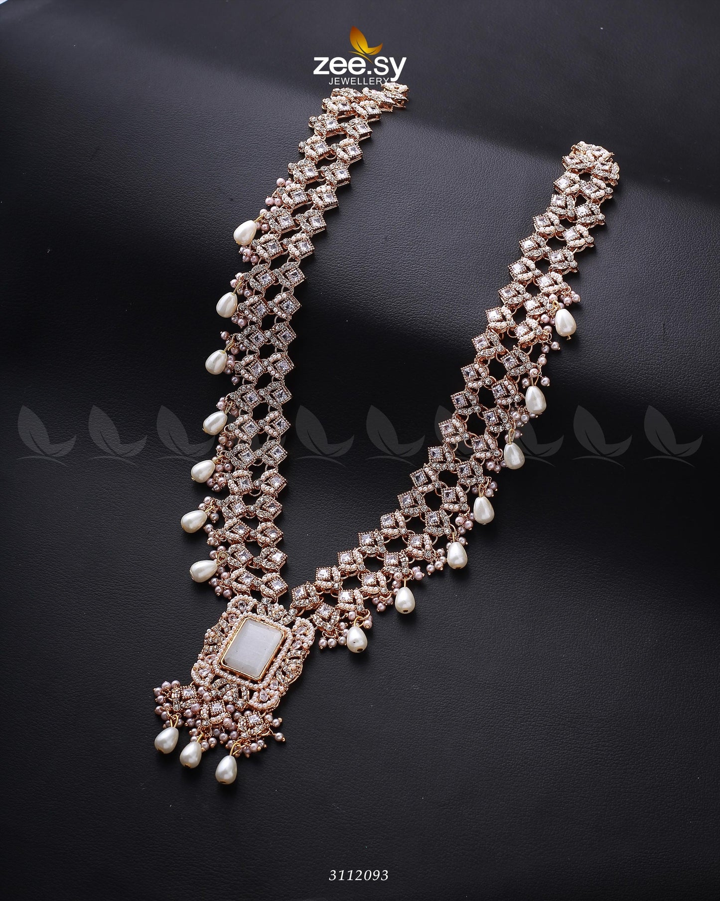 Burro's-Tail Long Malla Necklace - Mala Necklace 