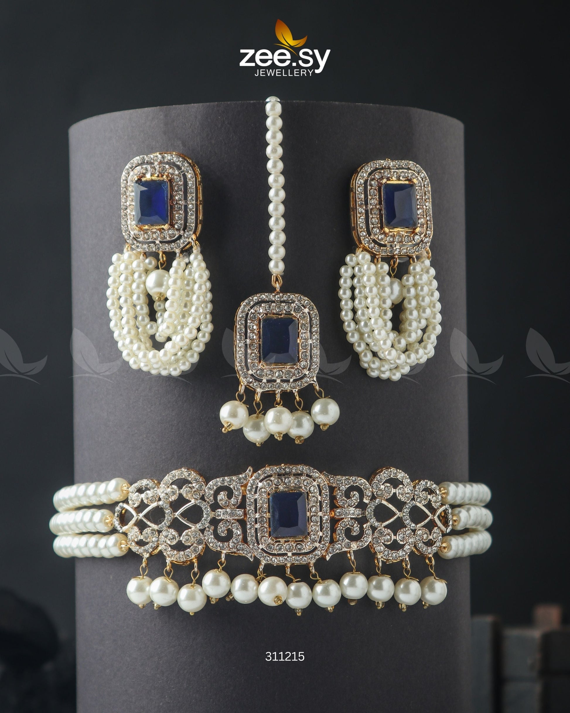 Marasim Choker Necklace - Necklace Sets 