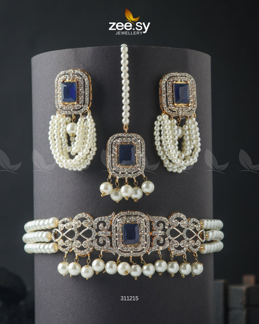 Marasim Choker Necklace - Necklace Sets 