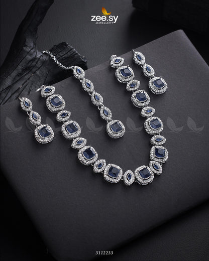 Scabiosa Necklace Set - Necklace Sets 