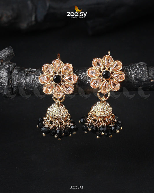 Atiqa Earrings - Earrings 