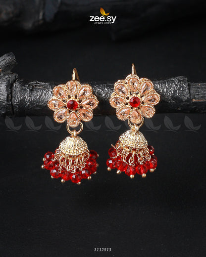 Atiqa Earrings - Earrings 