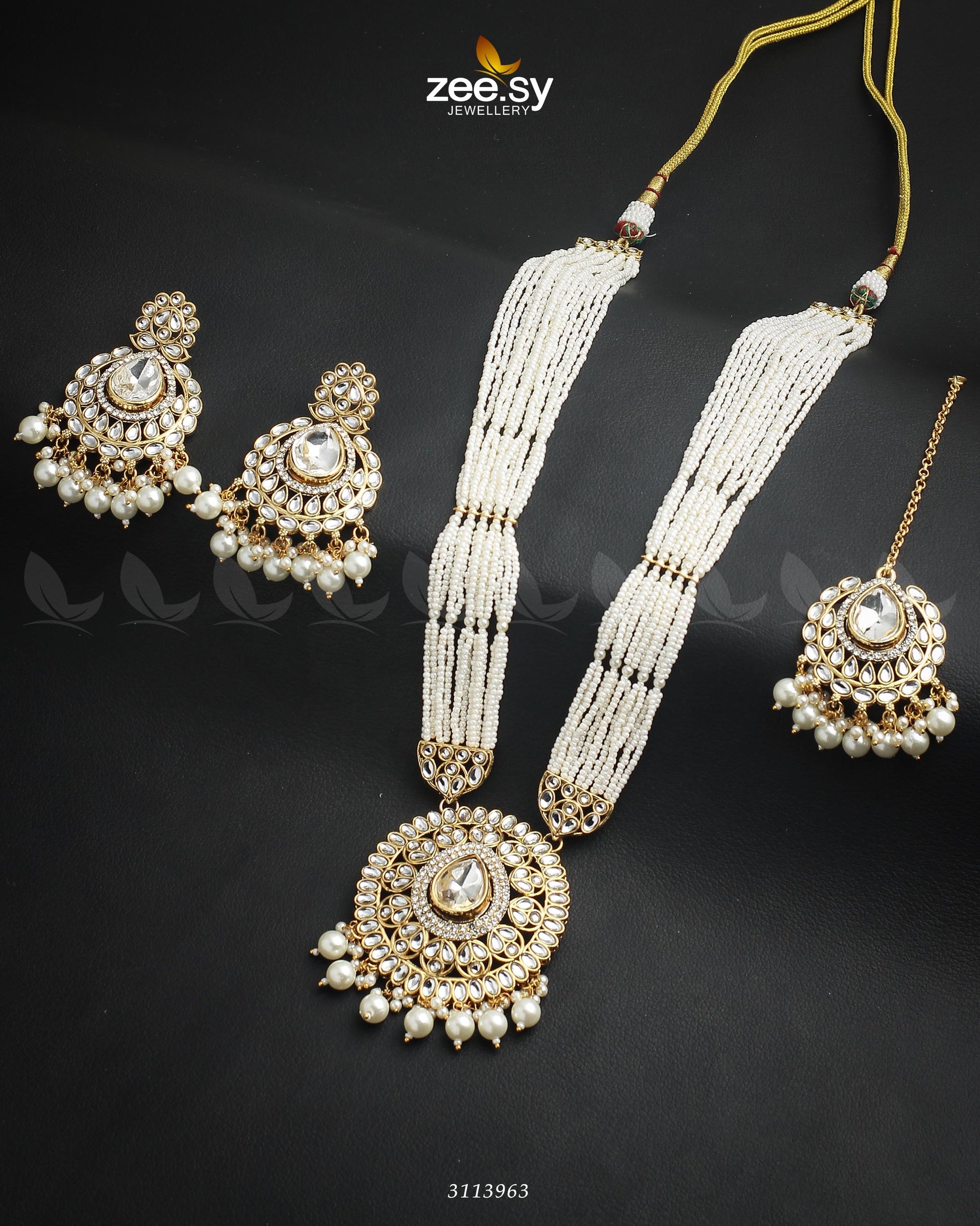 Maranta Malla Necklace Set - Malla Necklace 