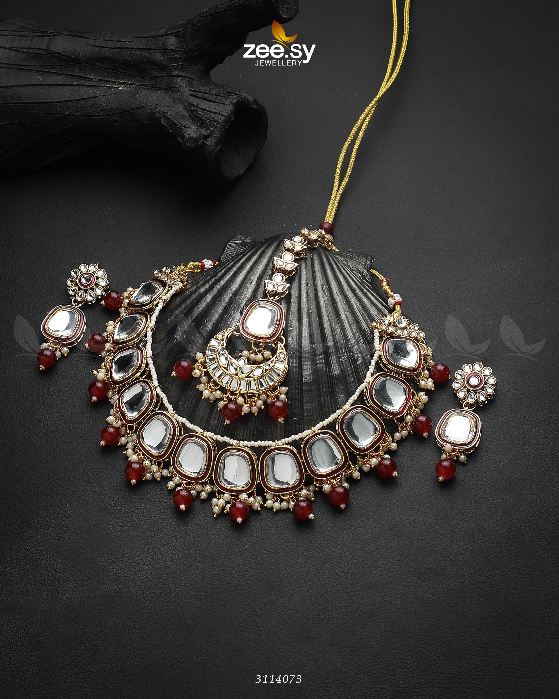 Aqsa Necklace Set - Necklace Sets 