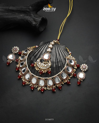 Aqsa Necklace Set - Necklace Sets 